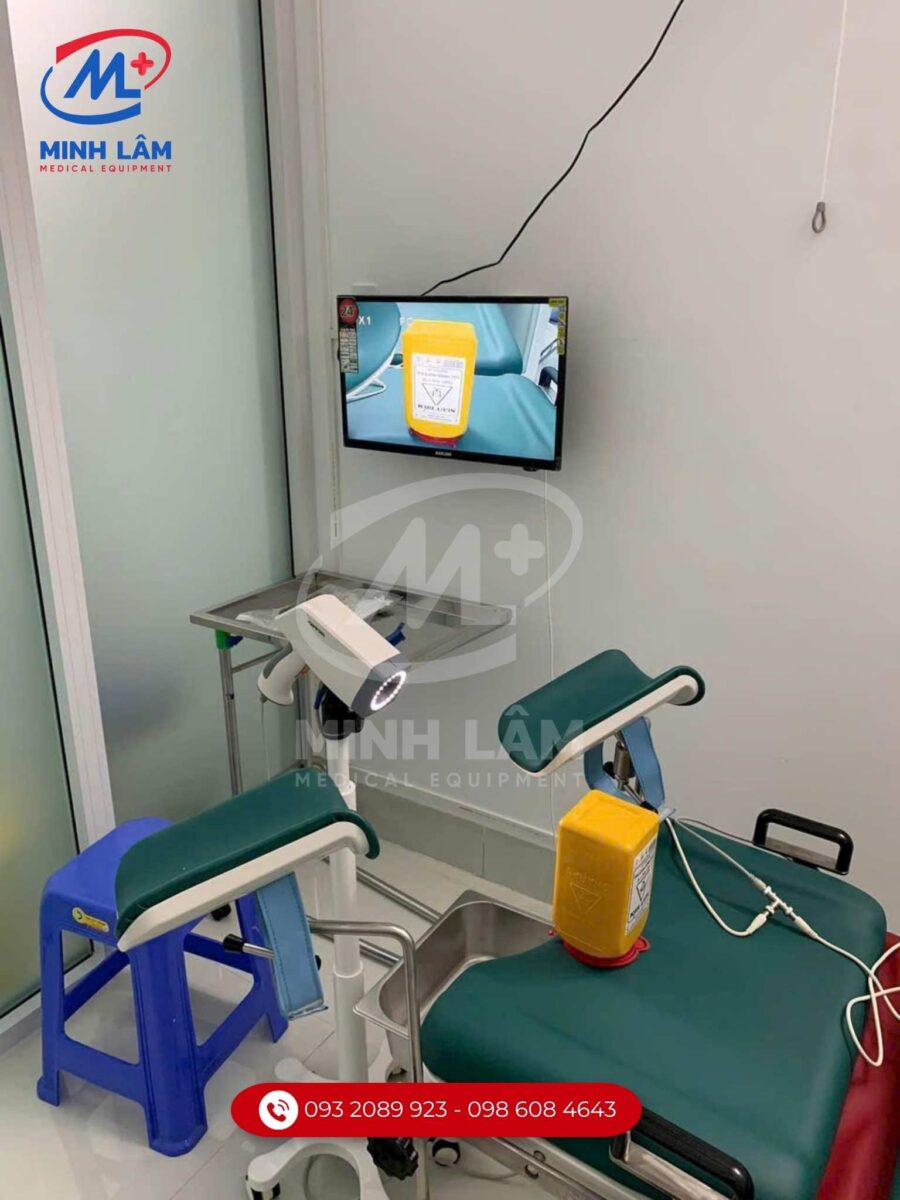Máy soi cổ tử cung Kernel KN-2200 hình ảnh Full HD khảo sát bệnh lý phụ khoa.