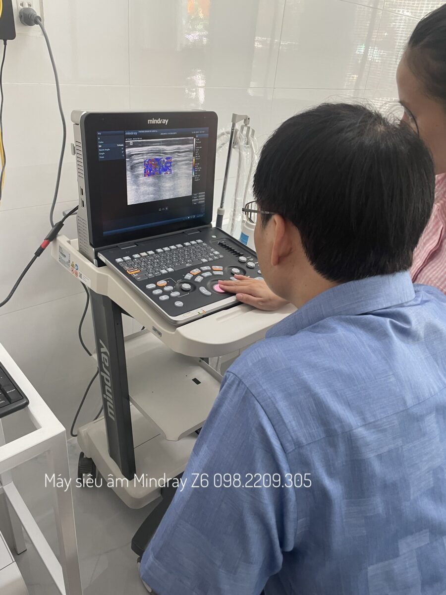 Máy siêu âm xách tay Mindray Z6 2D Doppler màu chuyên tim ứng dụng trong đa khoa