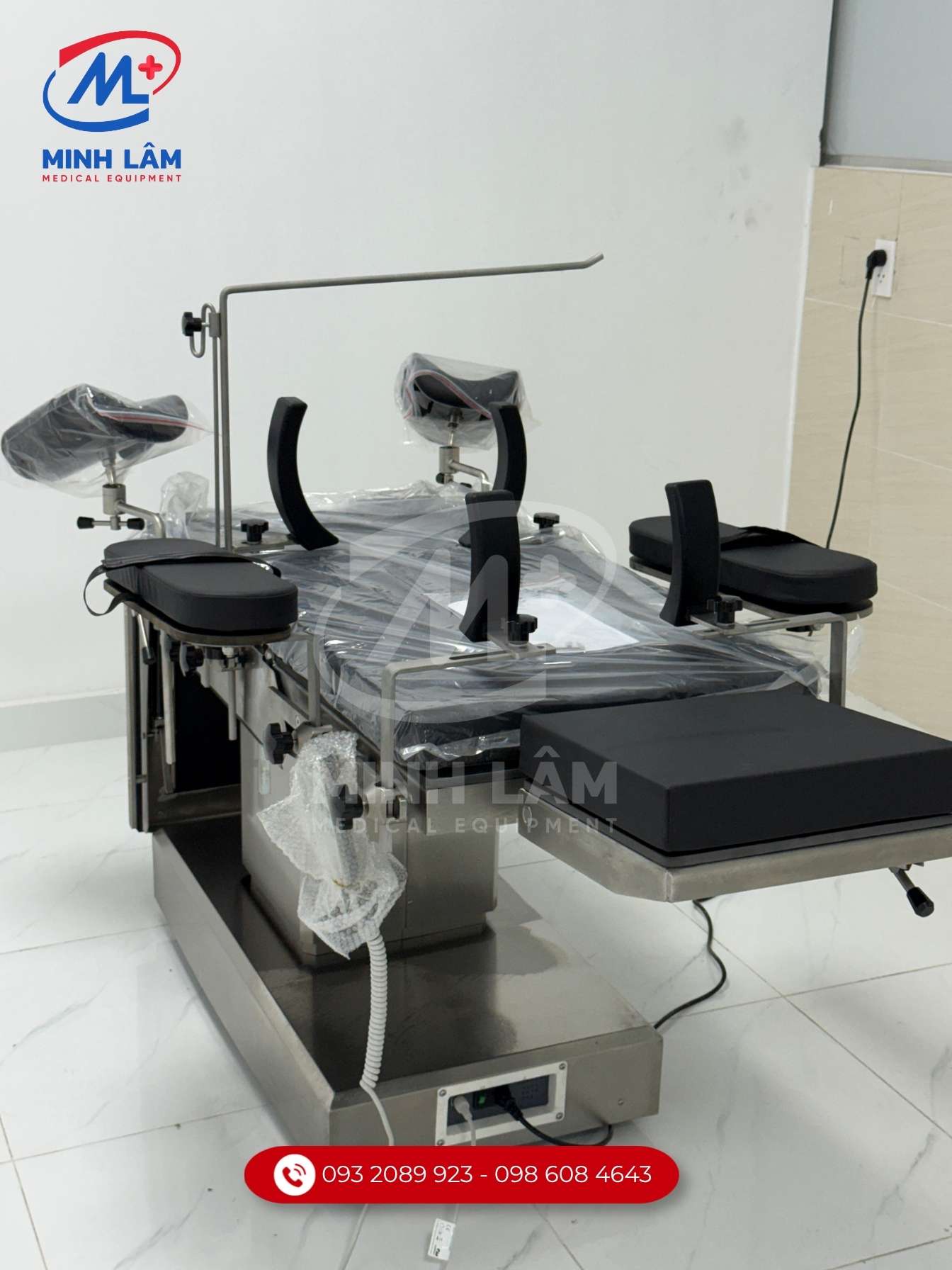 Bàn mổ điện 4 động cơ đa năng Chenhong model CH-T300 chính hãng tại Minh Lâm Medical.
