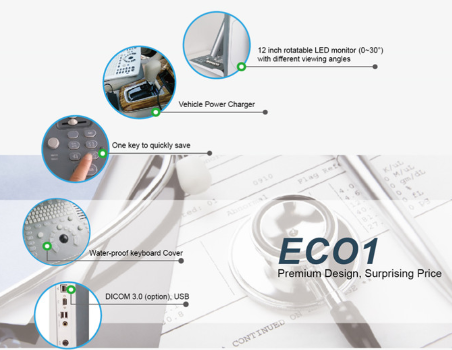 Máy siêu âm xách tay Chison Eco1 - Chính hãng, giá rẻ Máy siêu âm xách tay Chison Eco1 - Chính hãng, giá rẻ