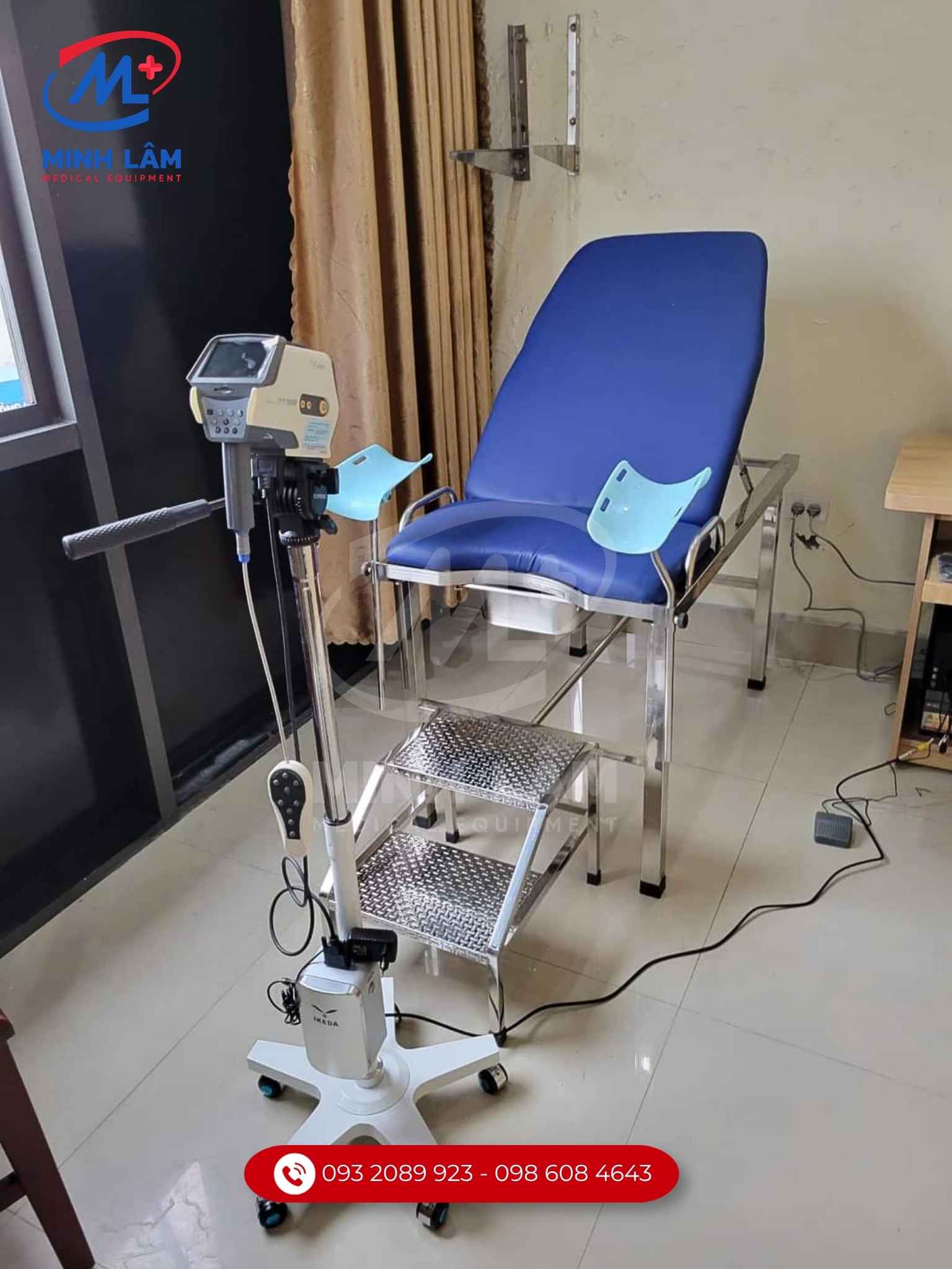 bàn khám phụ khoa inox 304