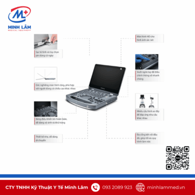Máy siêu âm 2D màu Mindray MX3 - Công nghệ Mỹ ZST+
